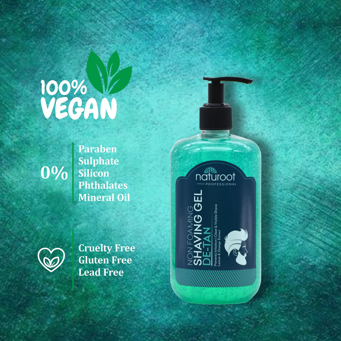 De-Tan Non-Foaming Shaving Gel for Men