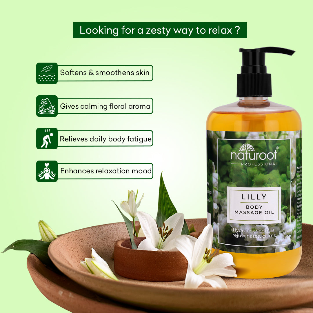 Naturoot Lilly Body Massage Oil