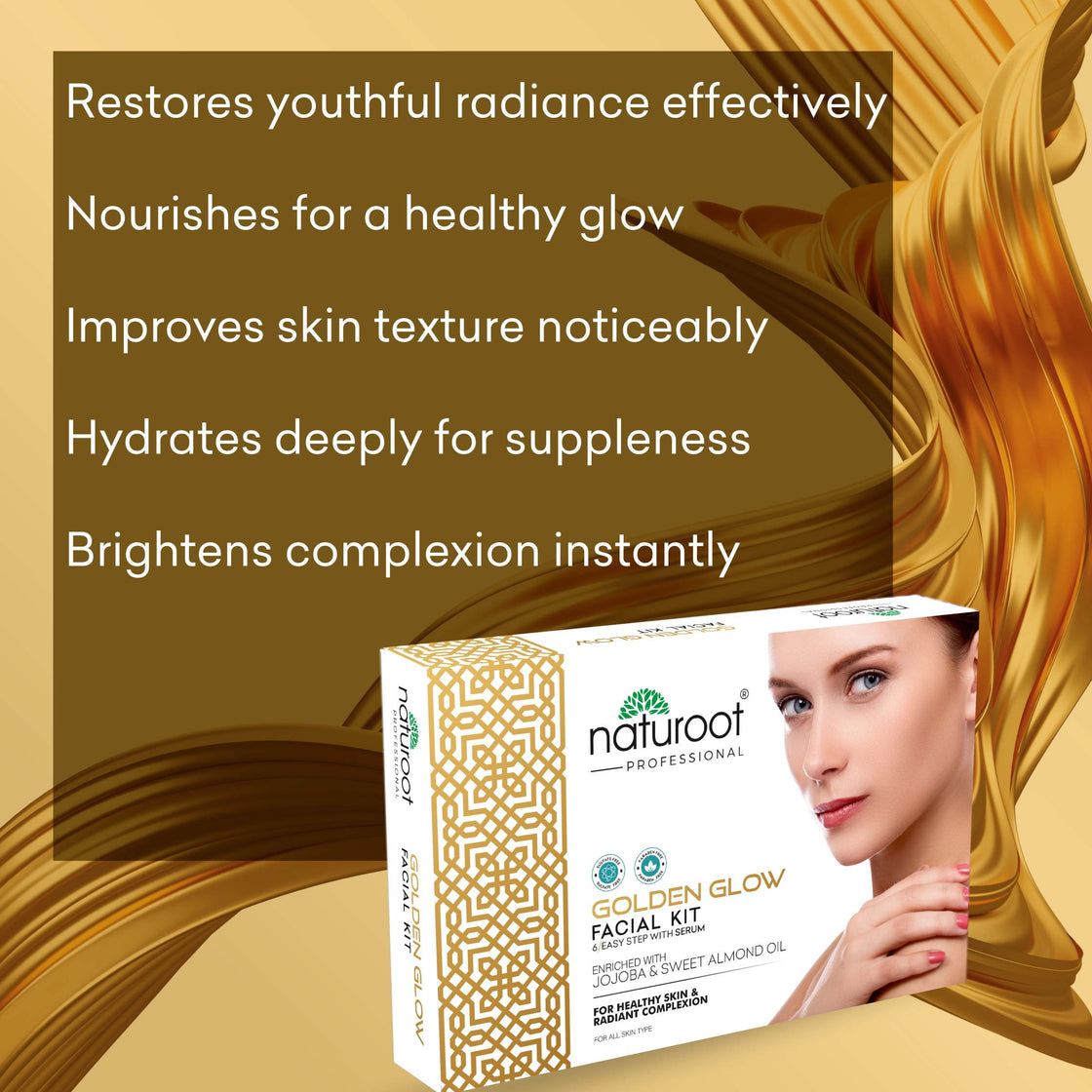 Golden Glow Facial kit with Serum
