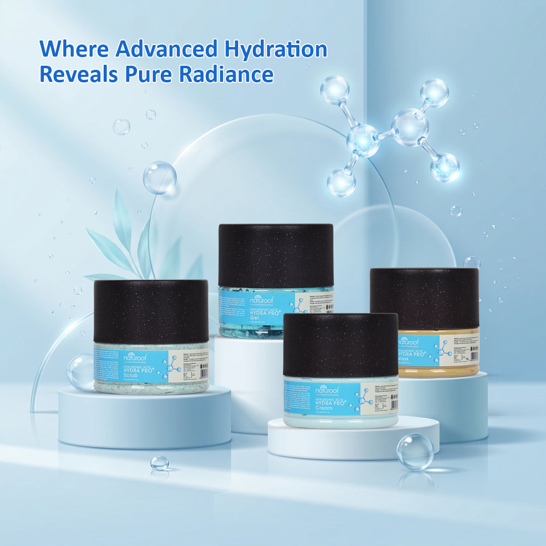 Hyaluronic Acid Hydra Pro+ Skin Treatment Kit (Set of 4)