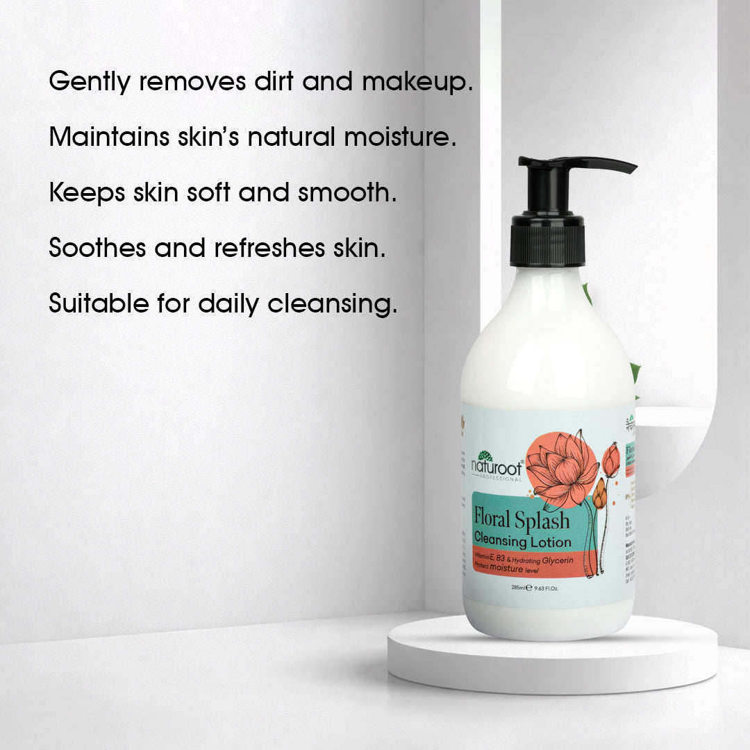 Naturoot Floral Splash Cleansing Lotion