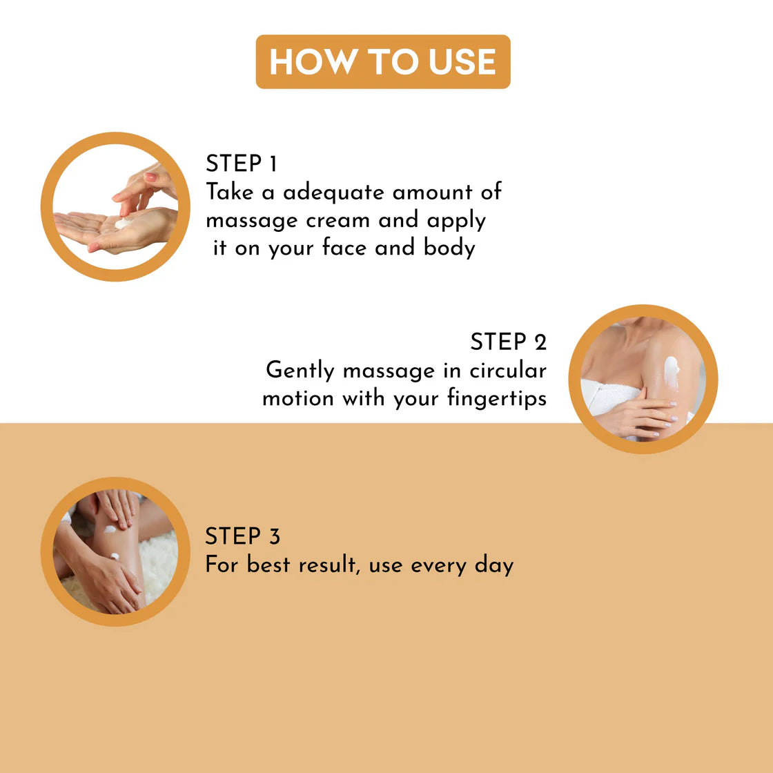 Sparkling Gold Massage Cream with Floral Cleansing Lotion