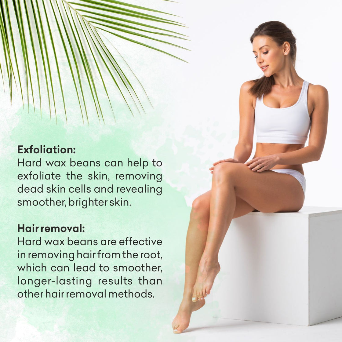 Aloevera Hard Wax Bean with Pre Wax Gel and Post Wax Oil