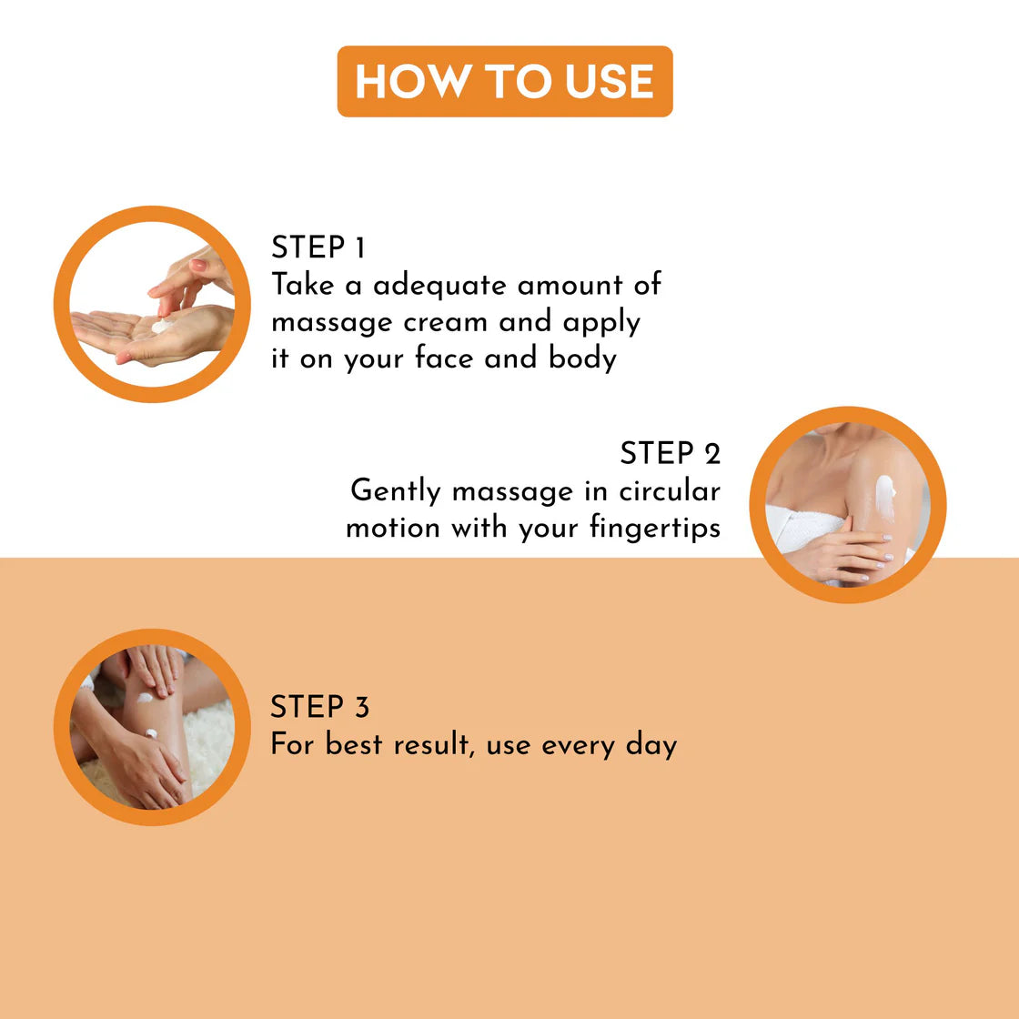 De-Tan Massage Cream with Floral Cleansing Lotion