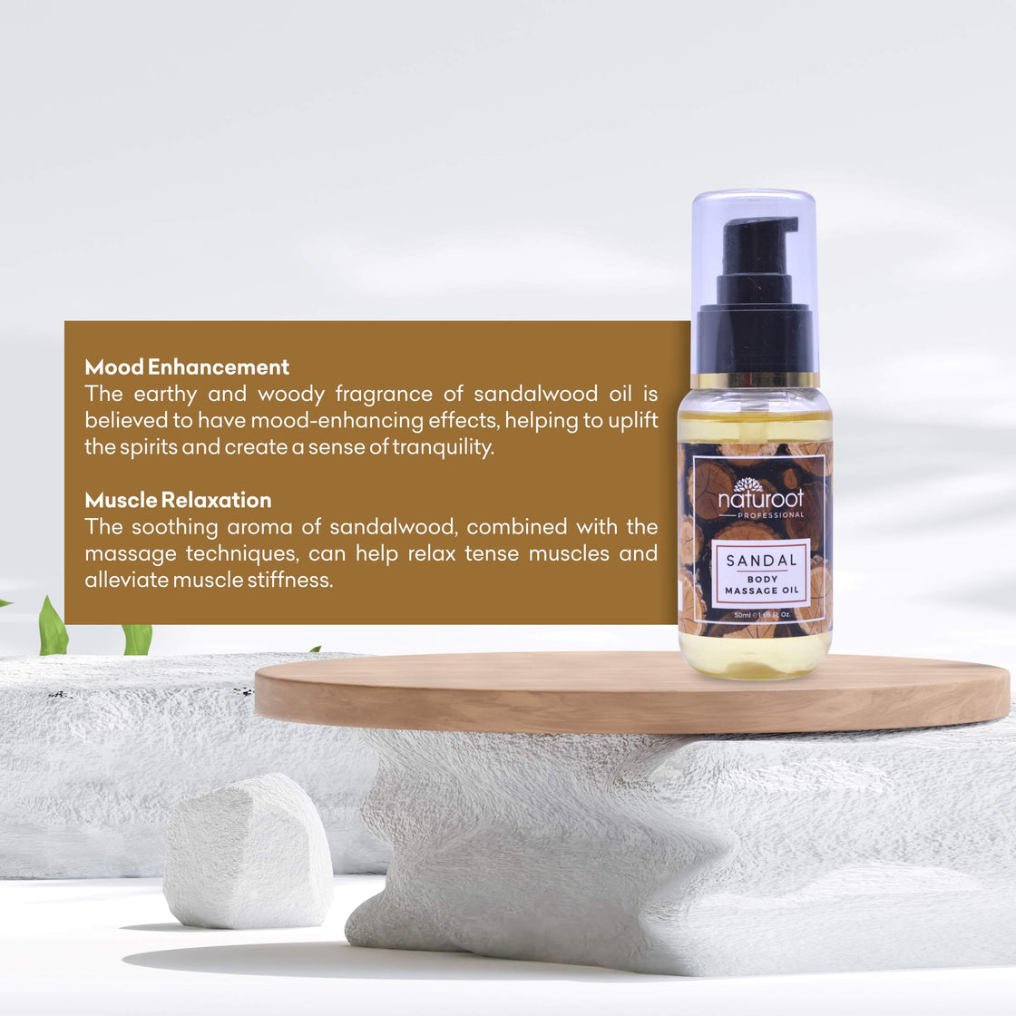Sandalwood Body Massage Oil