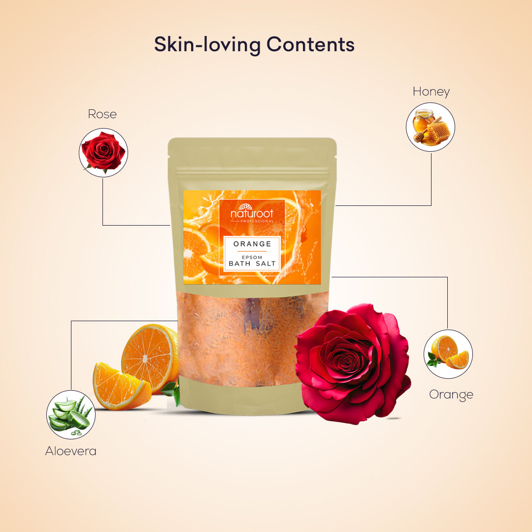 Naturoot Orange Epsom Bath Salt