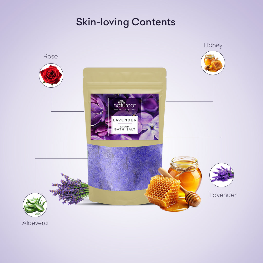 Naturoot Lavender Epsom Bath Salt