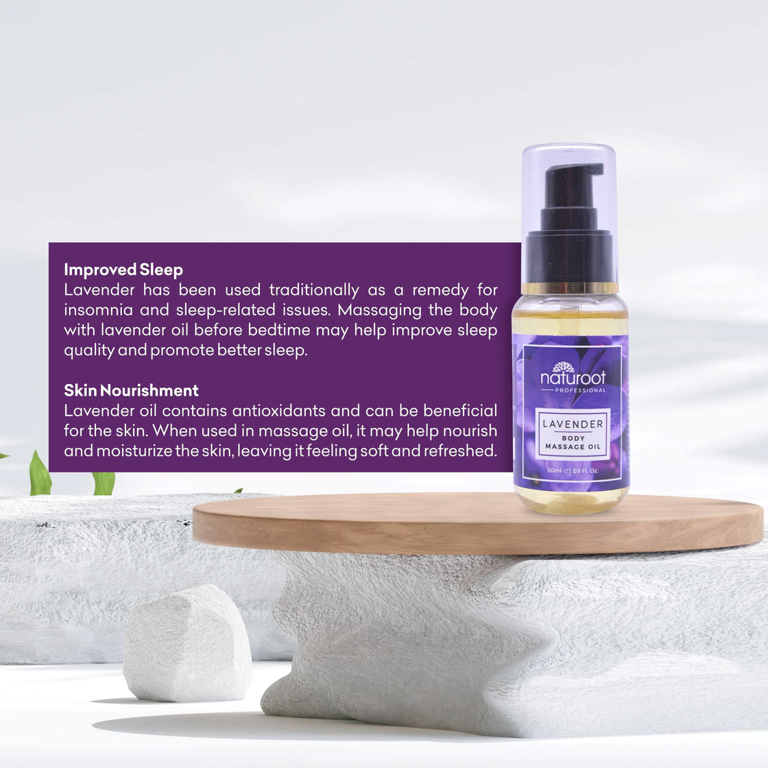 Lavender Body Massage Oil