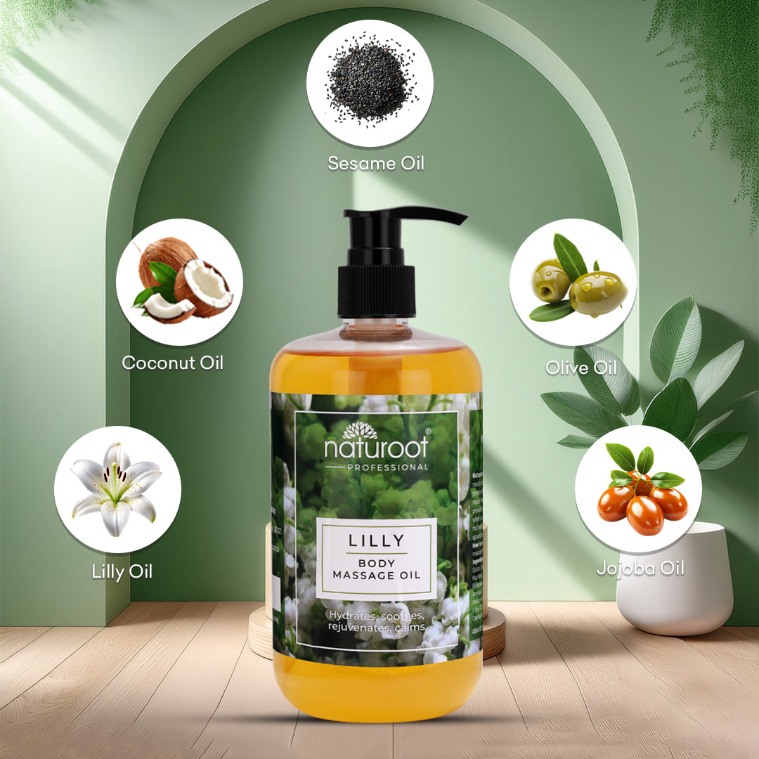 Naturoot Lilly Body Massage Oil