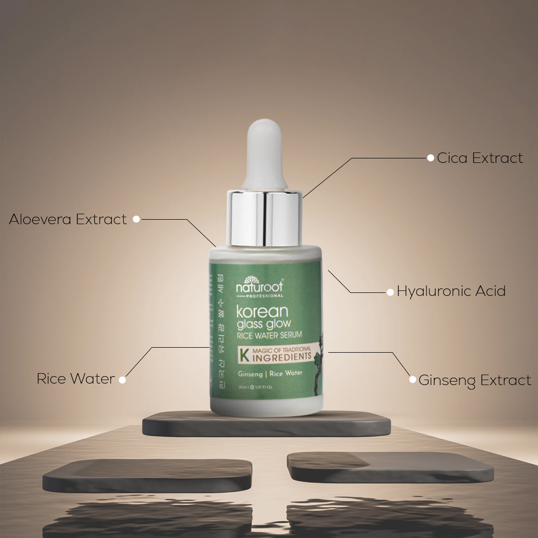 Naturoot Korean Glass Glow Rice Water Serum