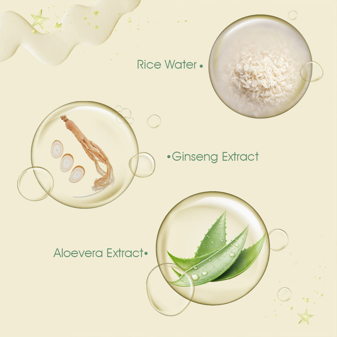 Naturoot Korean Glass Glow Rice Water Face Wash