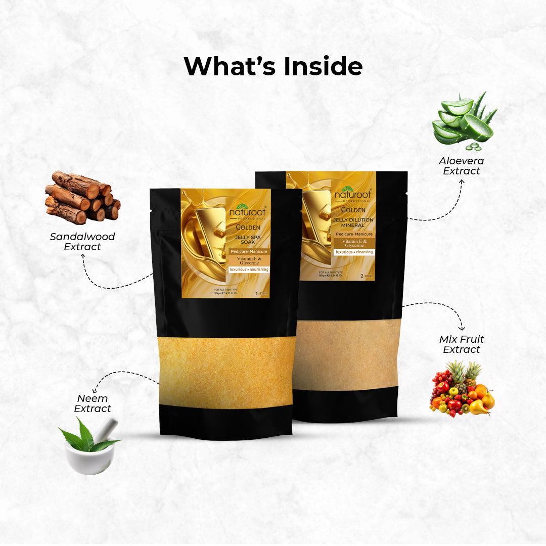 Naturoot Golden Jelly Spa Kit