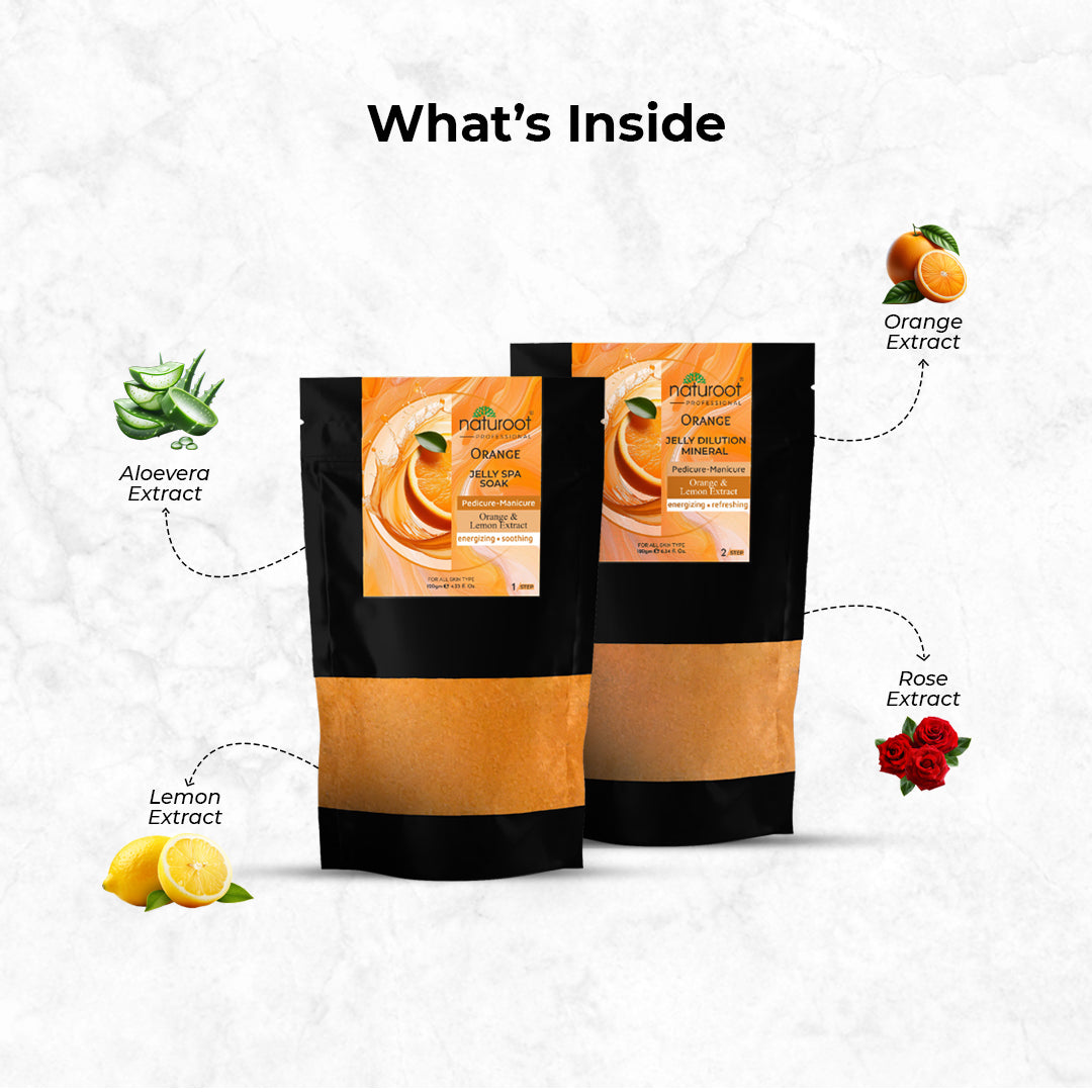 Naturoot Orange Jelly Spa Kit
