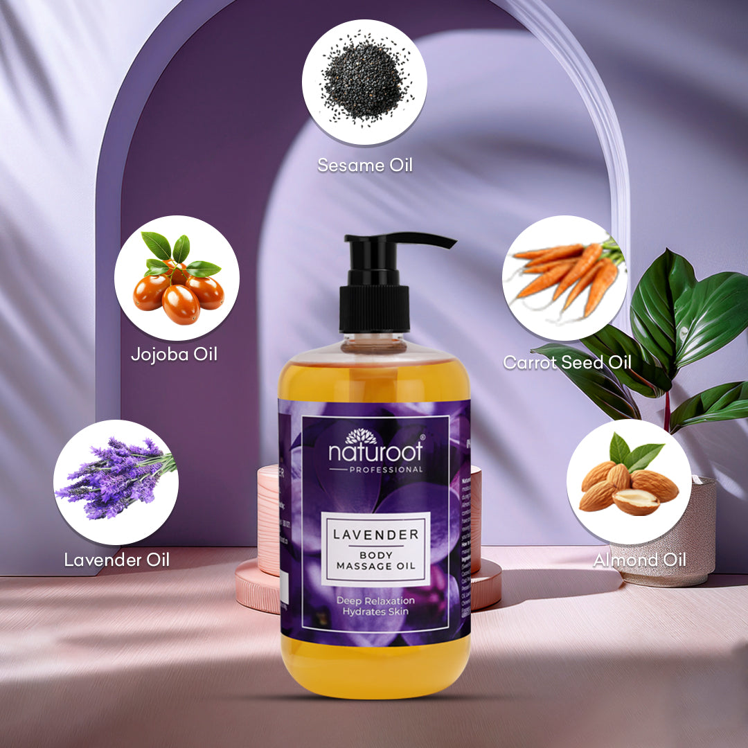 Naturoot Lavender Body Massage Oil