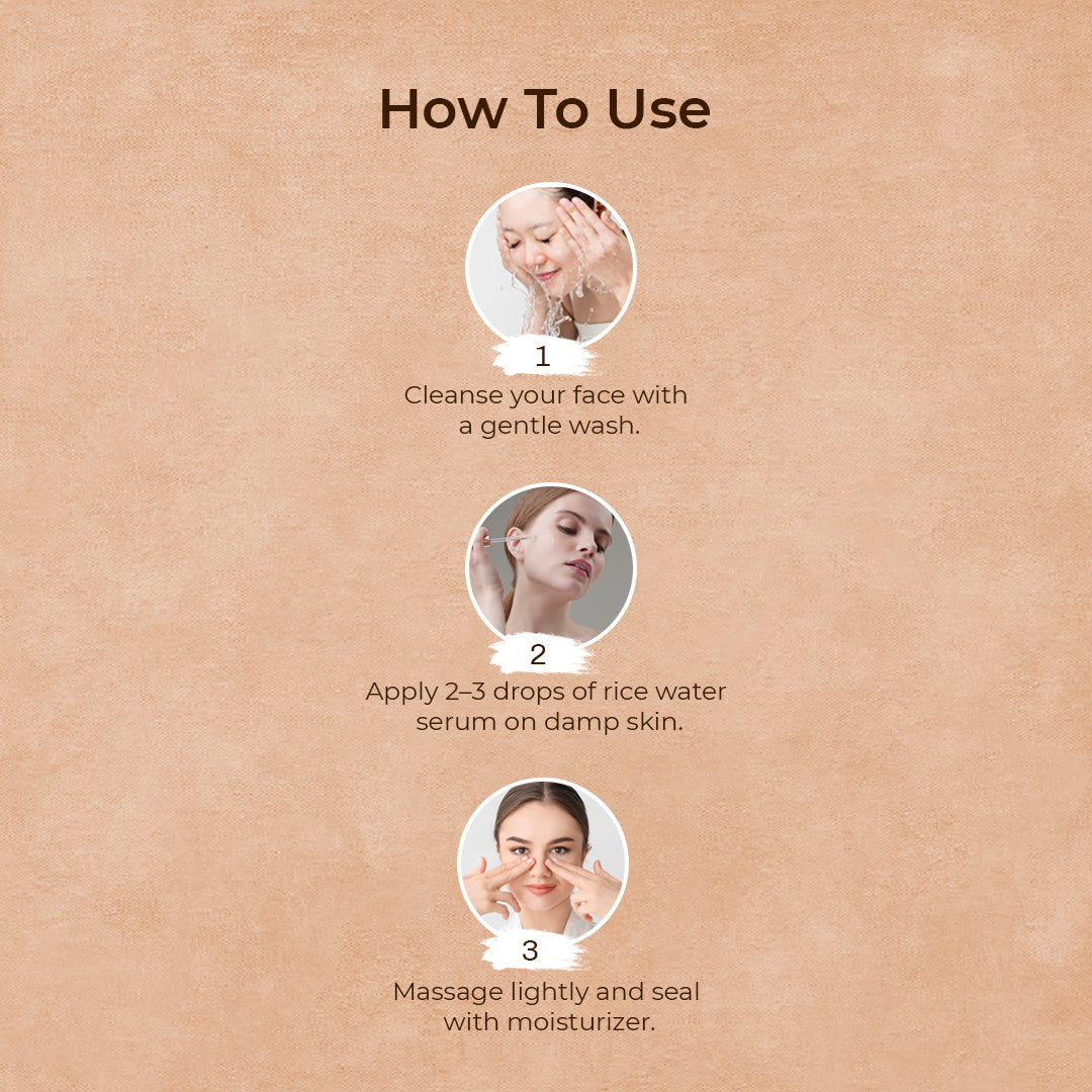 Naturoot Korean Glass Glow Rice Water Serum