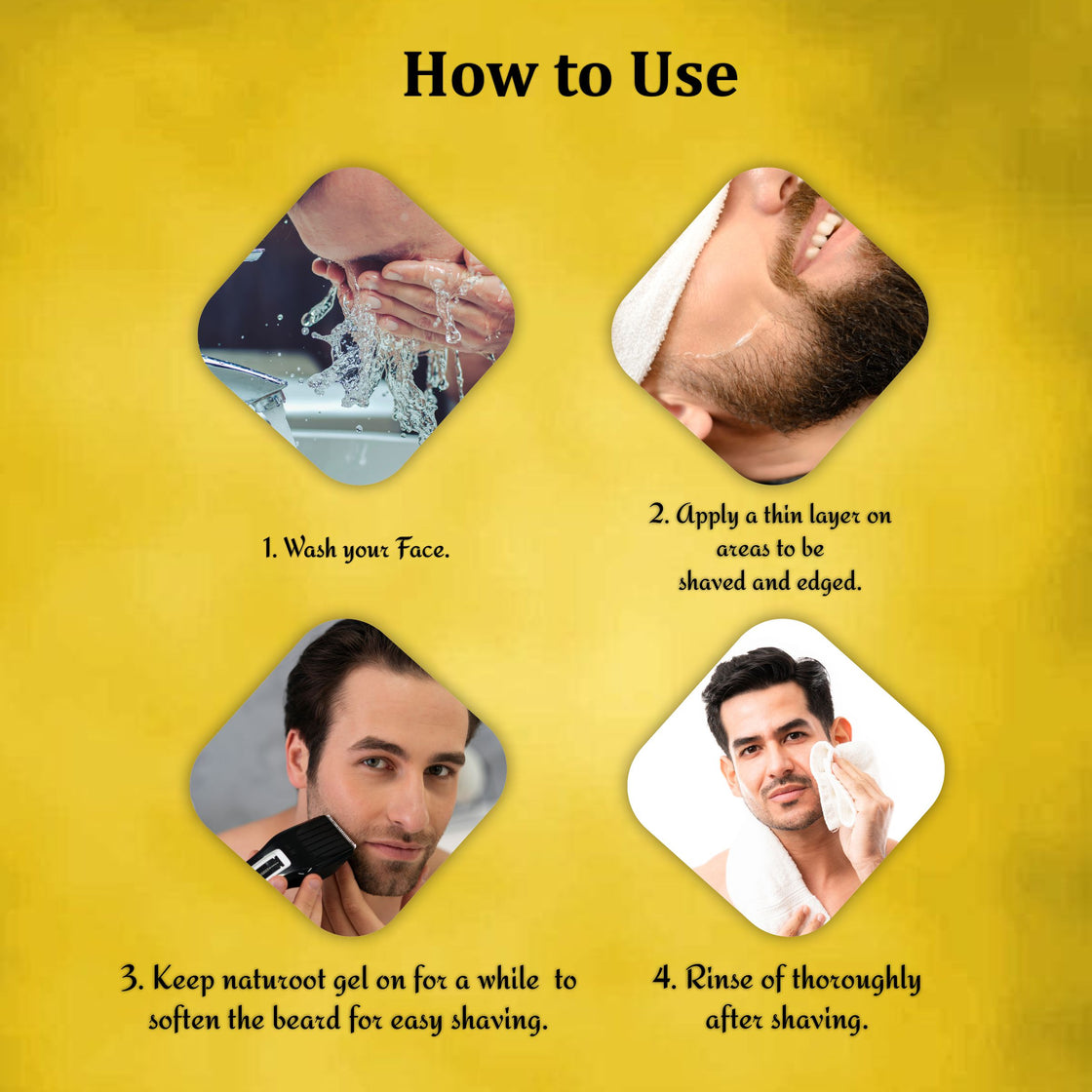 Lemon Non-Foaming Shaving Gel for Men