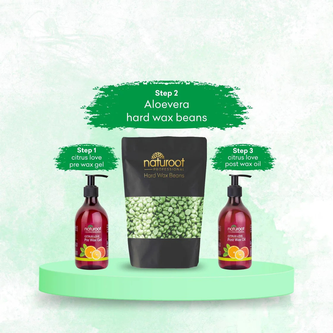 White Chocolate Hard Wax Bean with Aloevera Hard Wax Bean