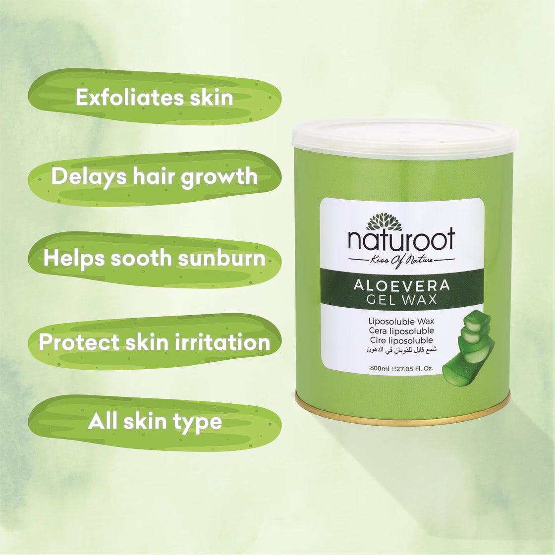 Aloevera Gel Wax with Heater