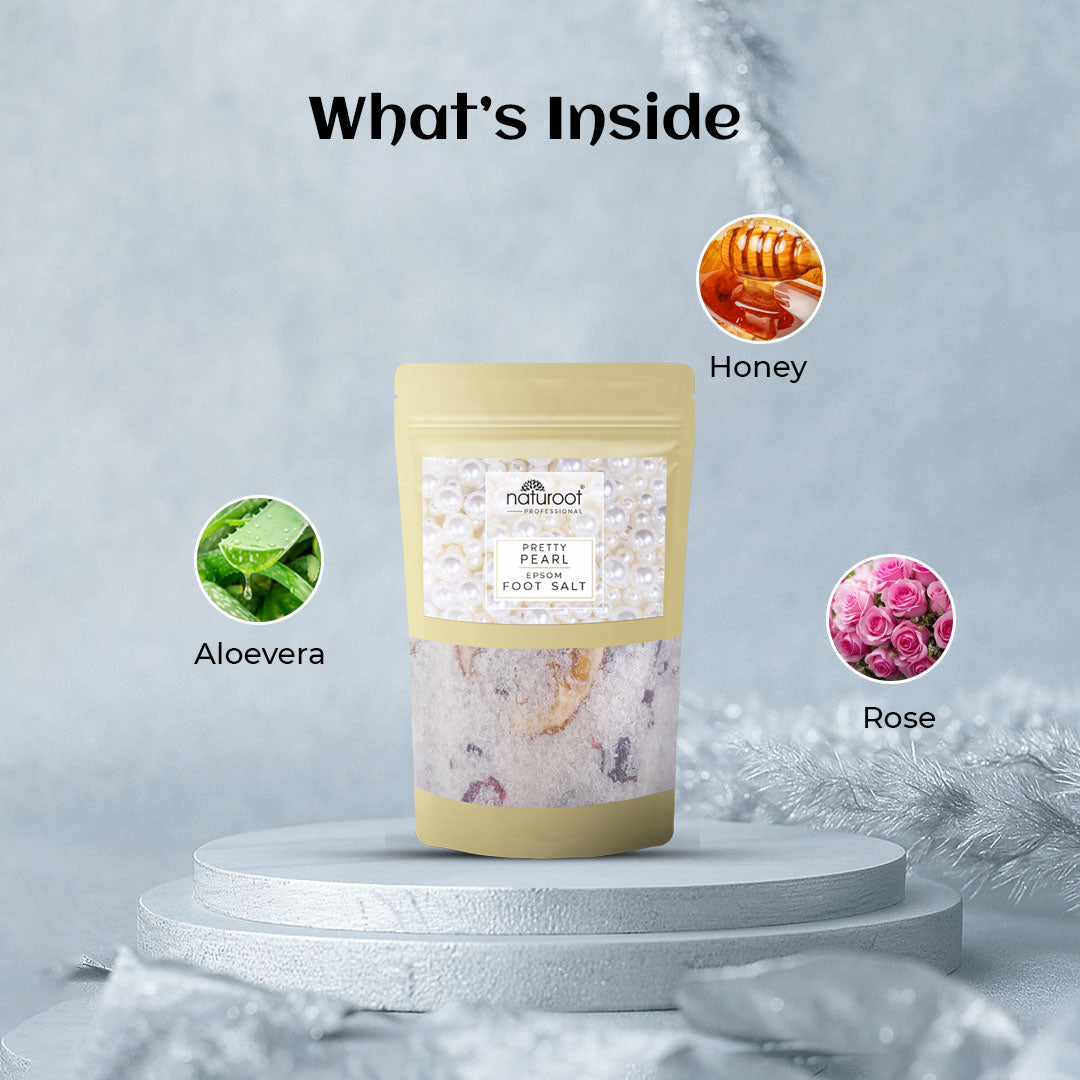 Naturoot Pretty Pearl Epsom Foot Salt