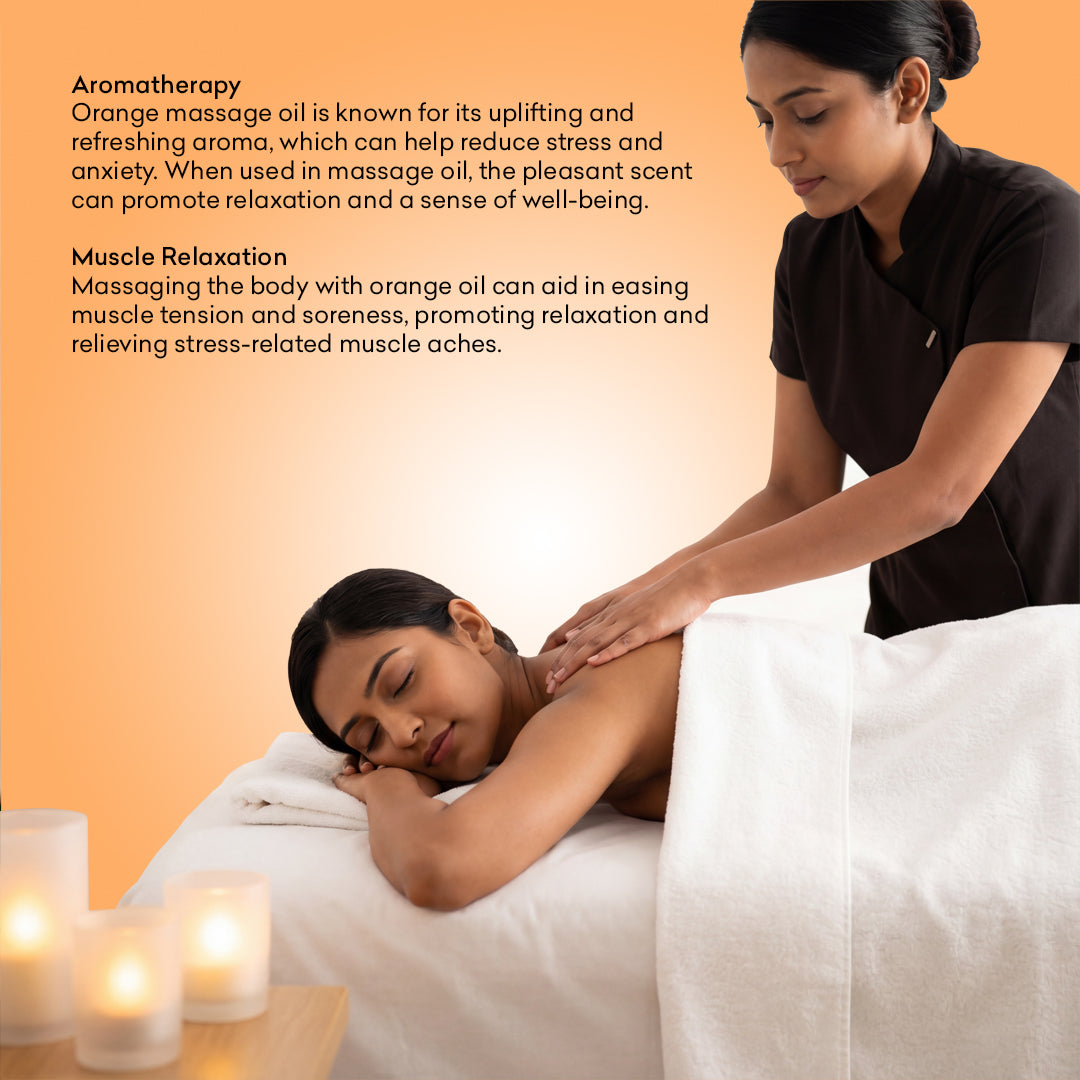 Naturoot Orange Body Massage Oil