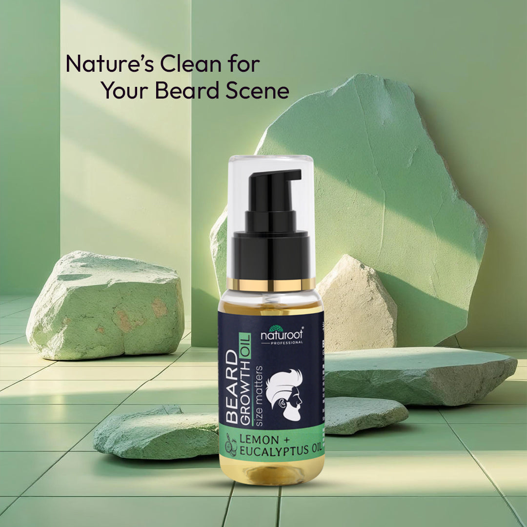 Naturoot Lemon & Eacalyptus Beard Growth Oil