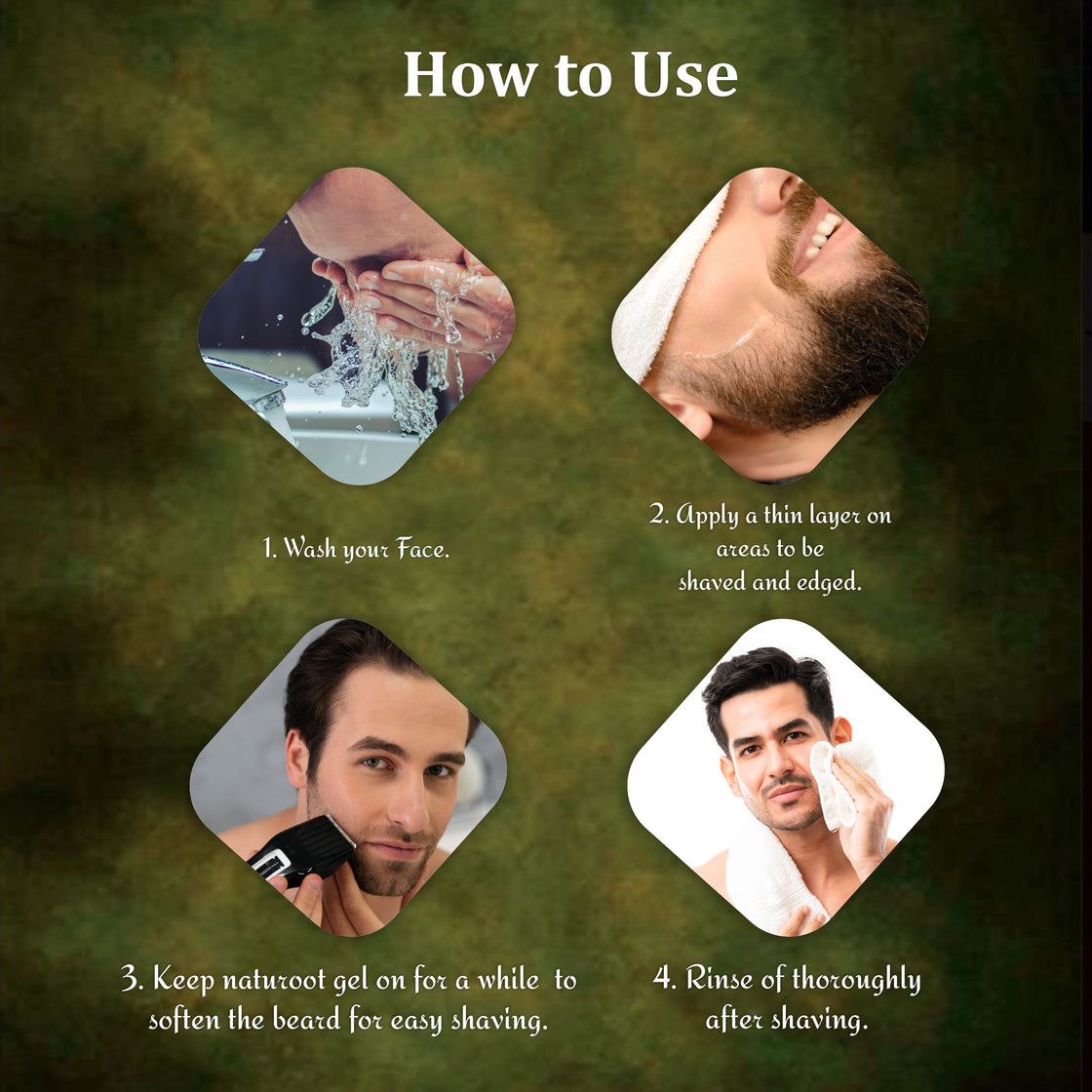 Aloevera Shaving Gel With Beard Oil