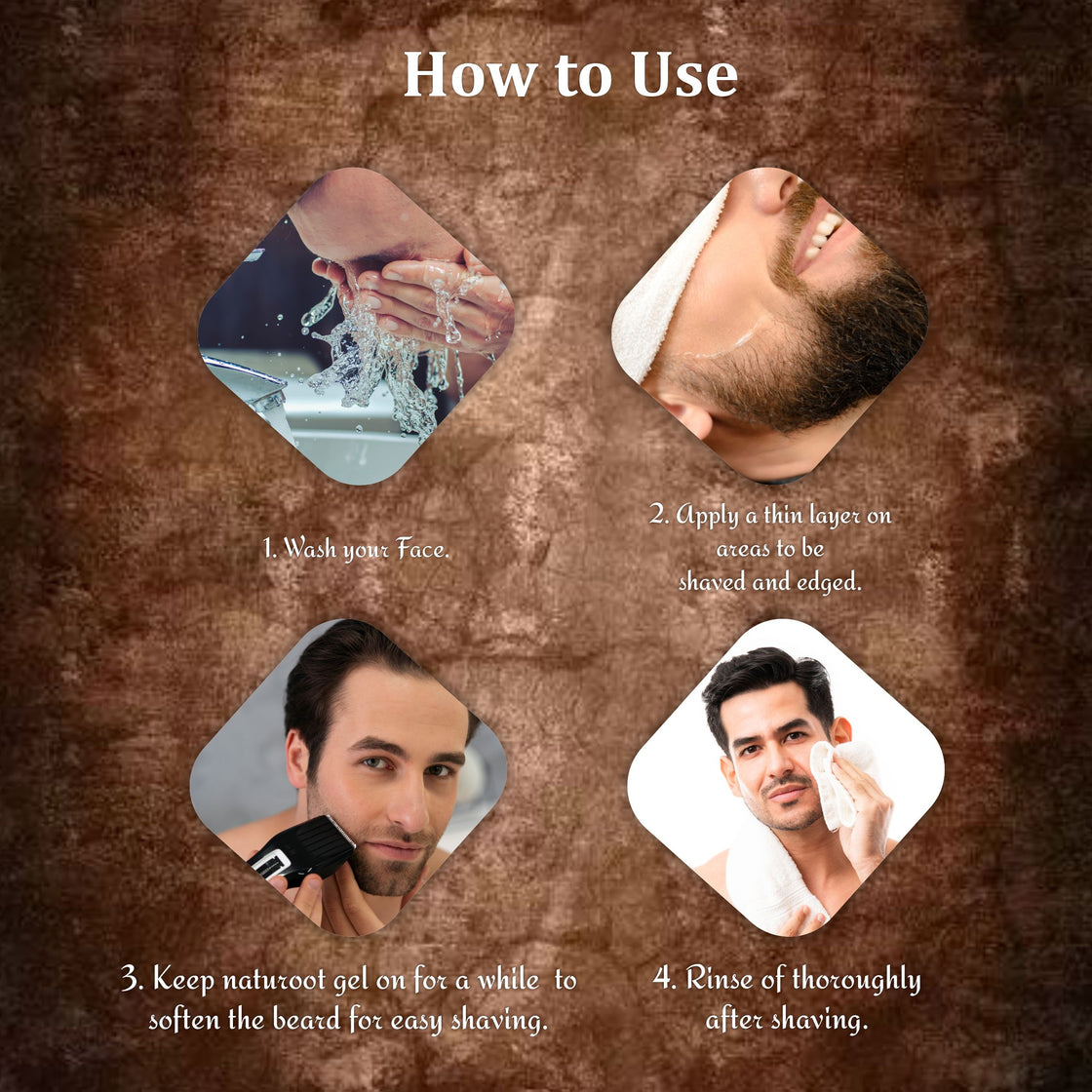 Oud Non-Foaming Shaving Gel for Men