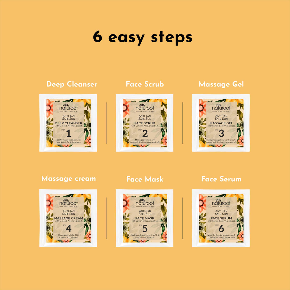 Anti-Tan Safe Sun Facial Kit