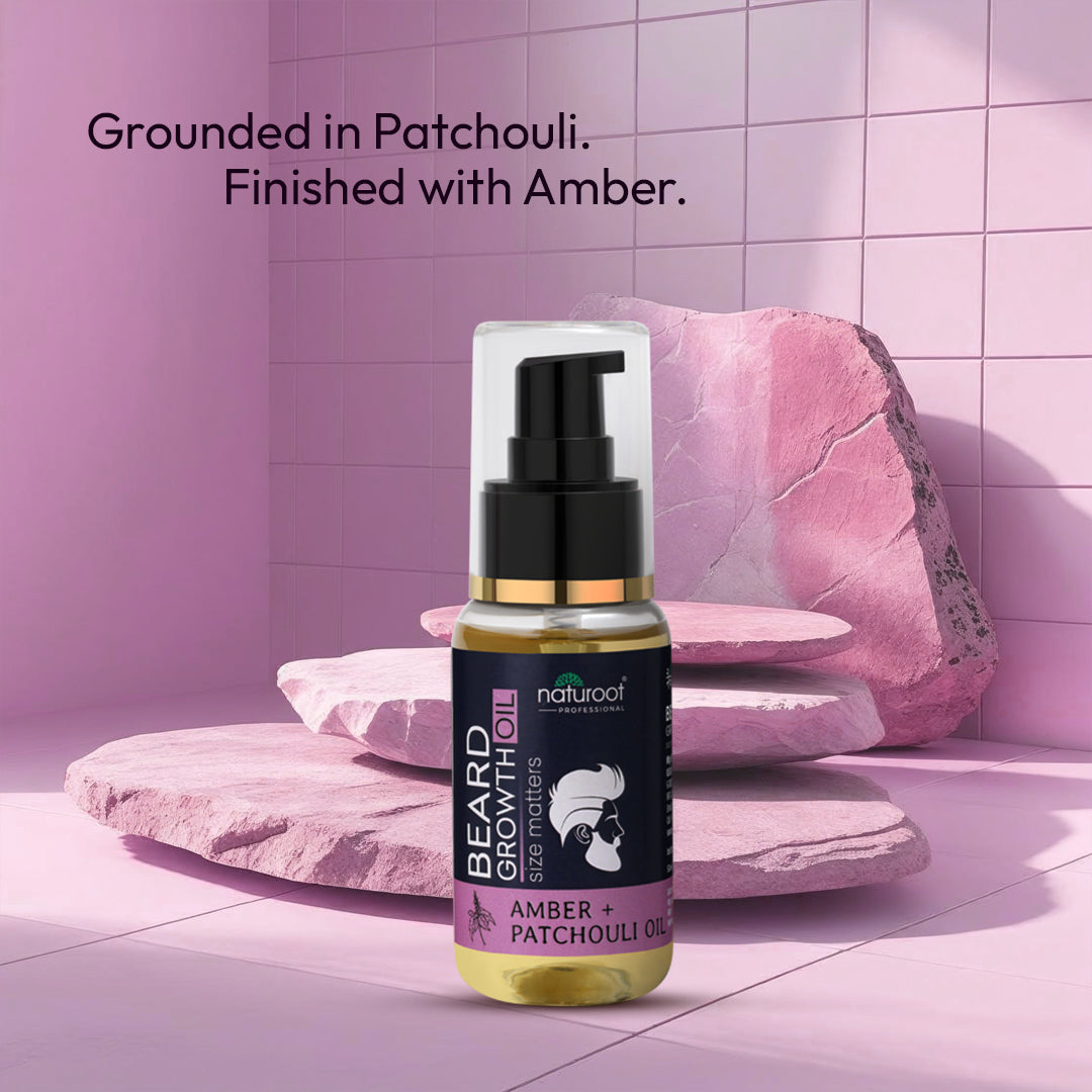 Naturoot Amber & Patchouli Oil Beard Growth Oil