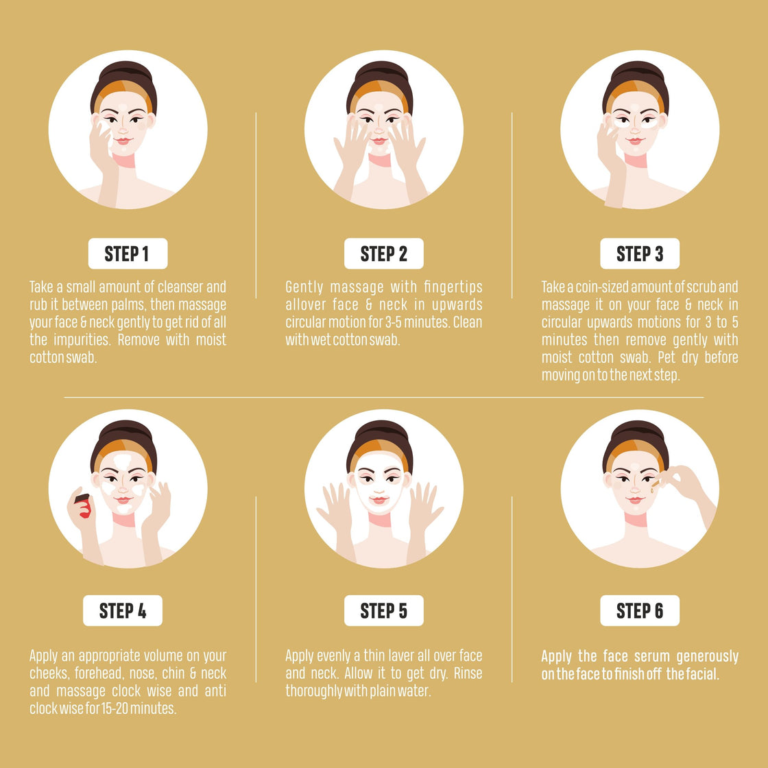 Golden Glow Facial kit with Serum