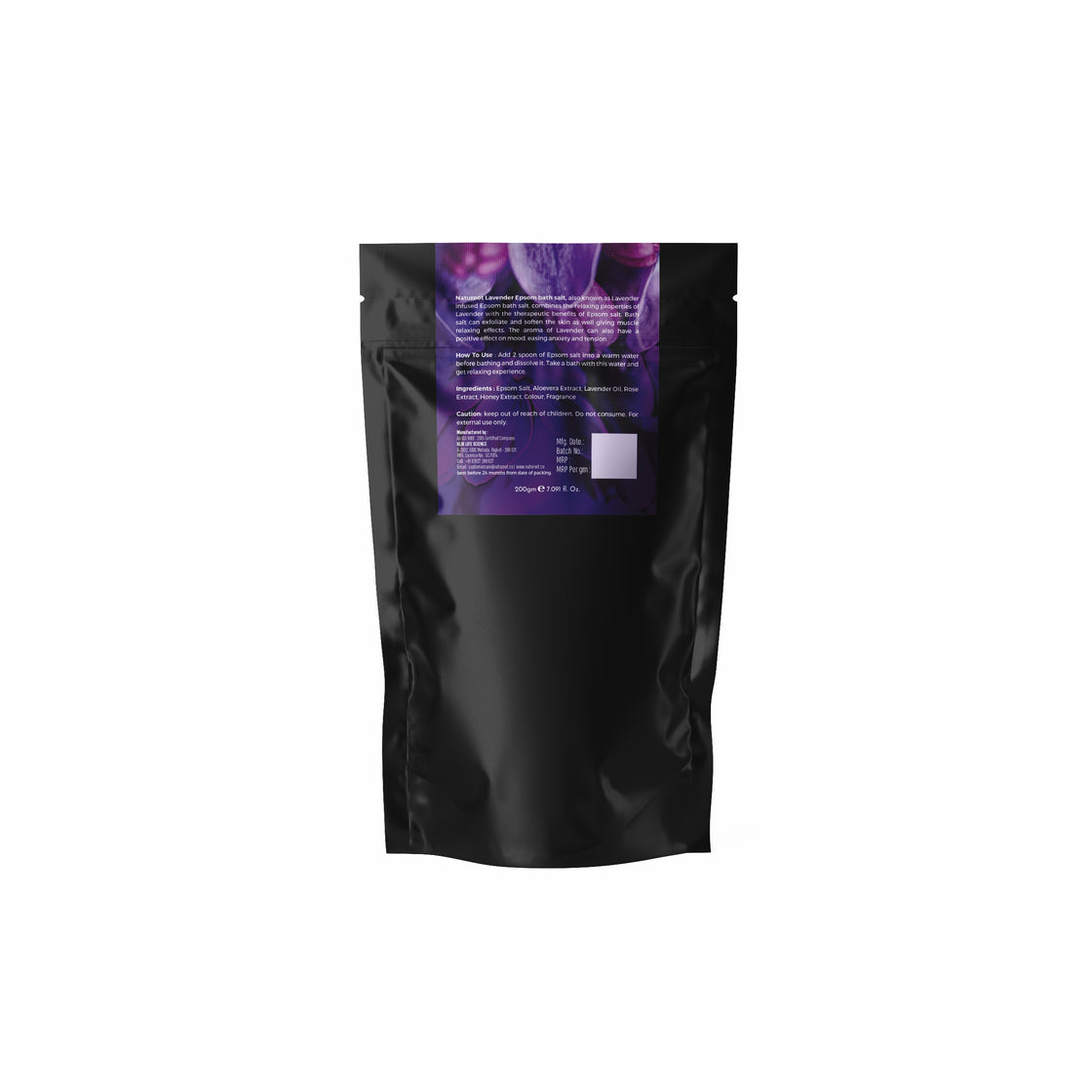 Lavender Epsom Bath Salt