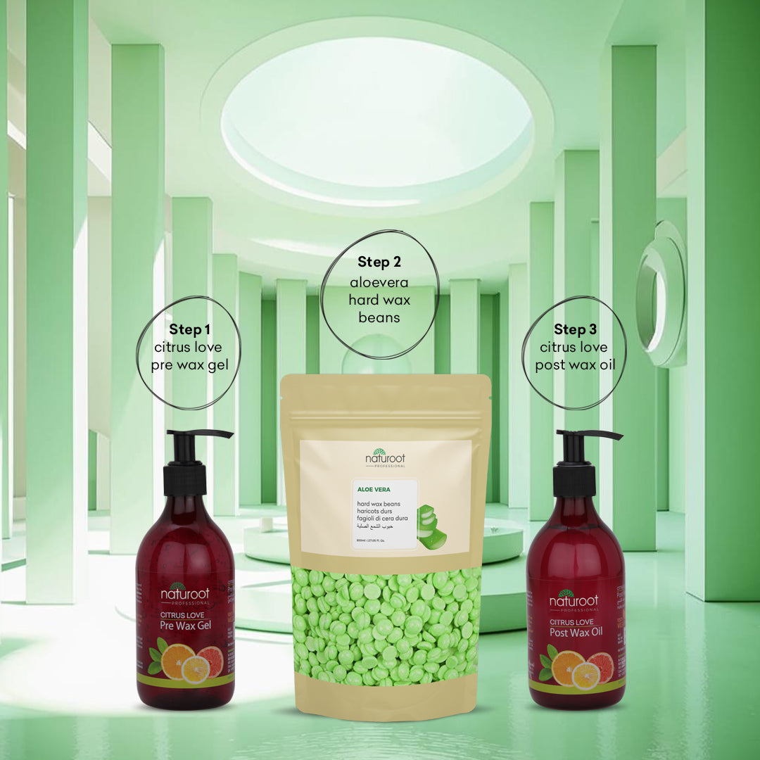 Naturoot Aloe Vera Hard Wax Beans
