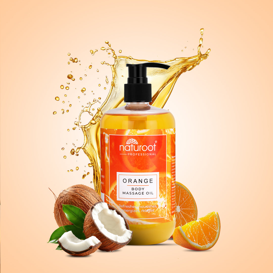Naturoot Orange Body Massage Oil