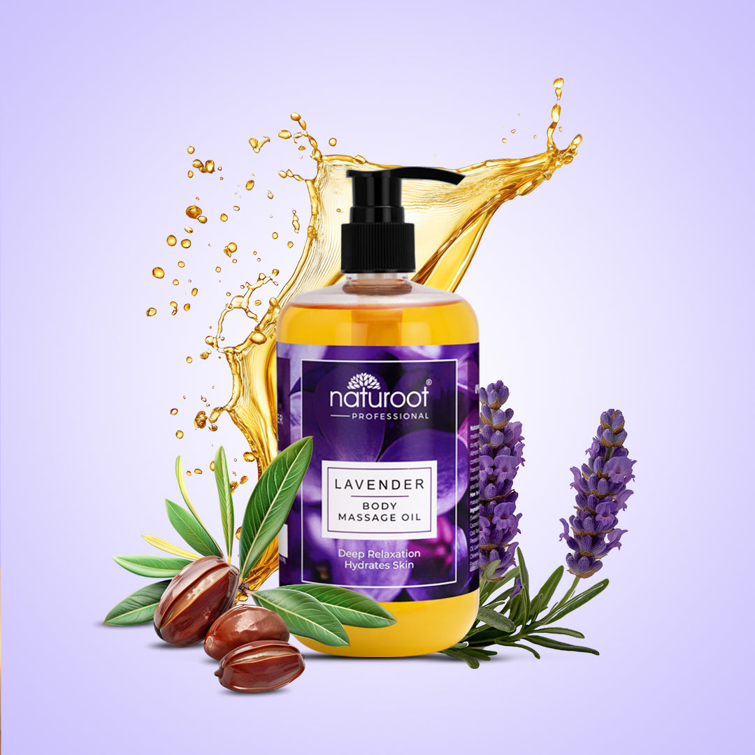 Naturoot Lavender Body Massage Oil