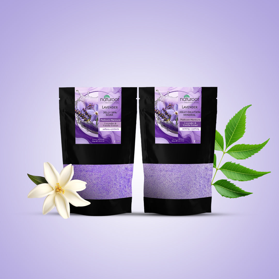 Naturoot Lavender Jelly Spa Kit
