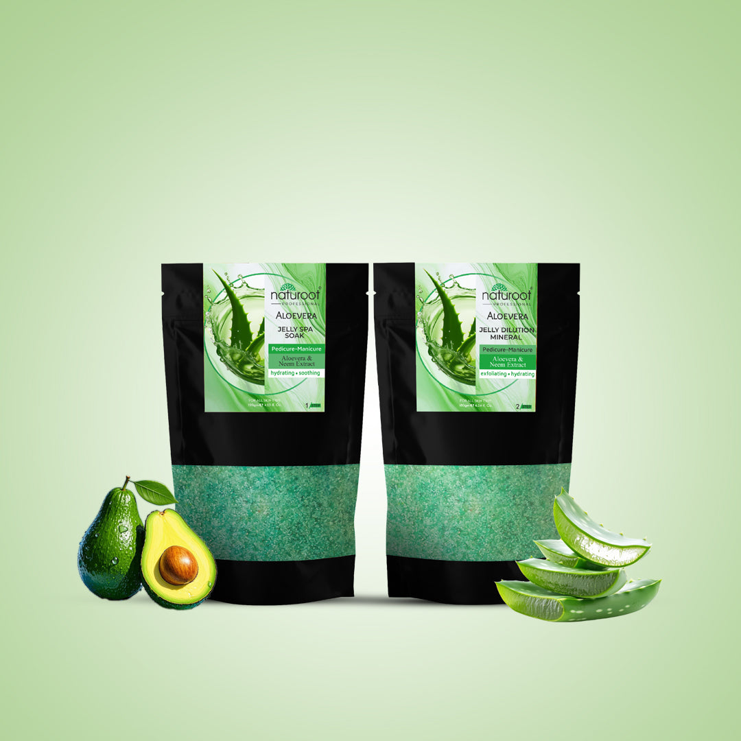 Naturoot Aloe Vera Jelly Spa Kit
