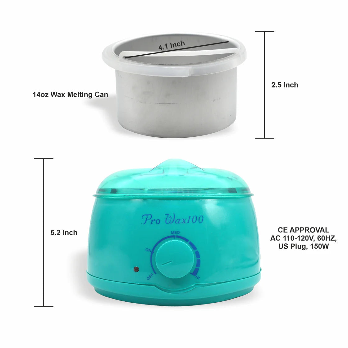 De-Tan Liposoluble Wax with Heater