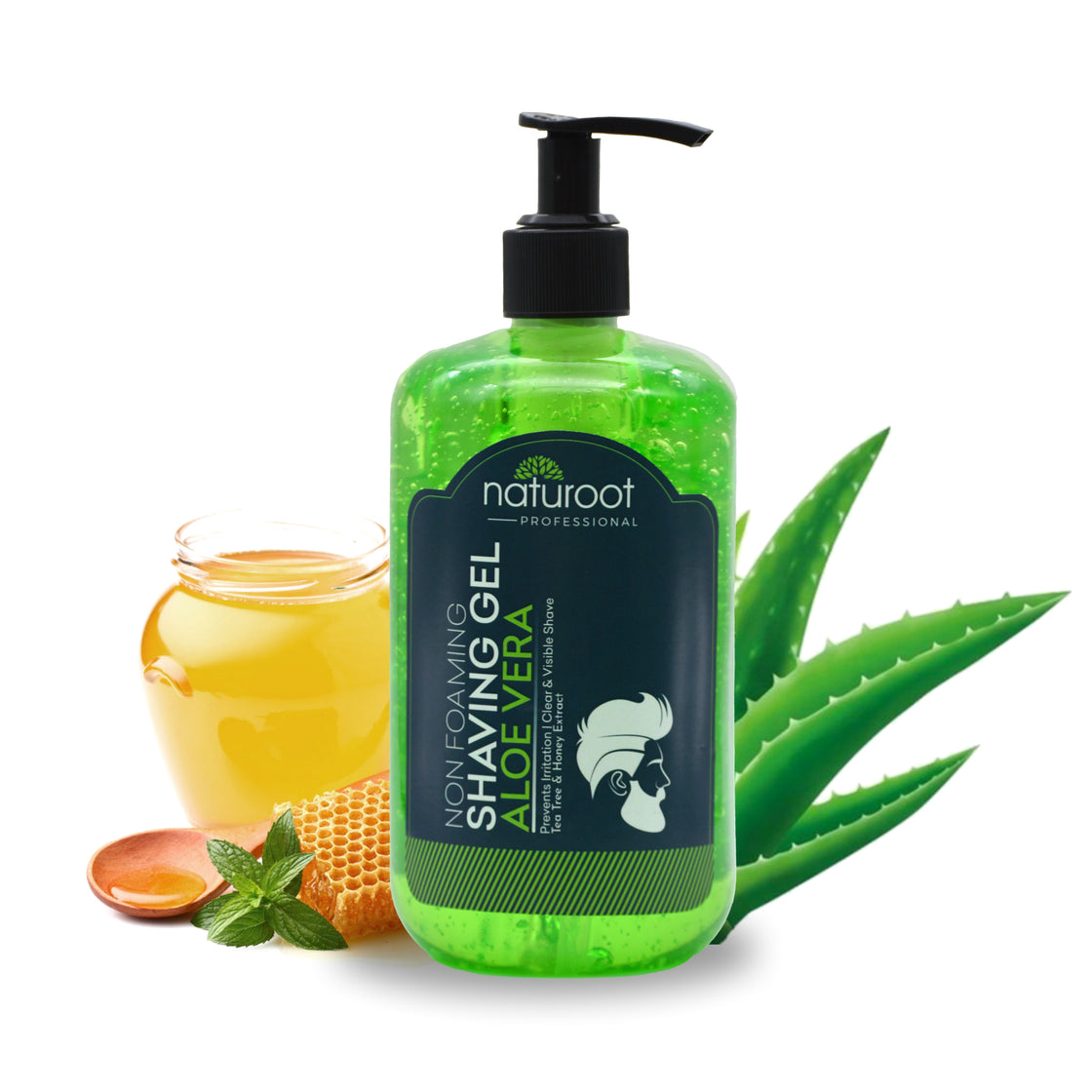 Aloevera Shaving Gel With Beard Oil