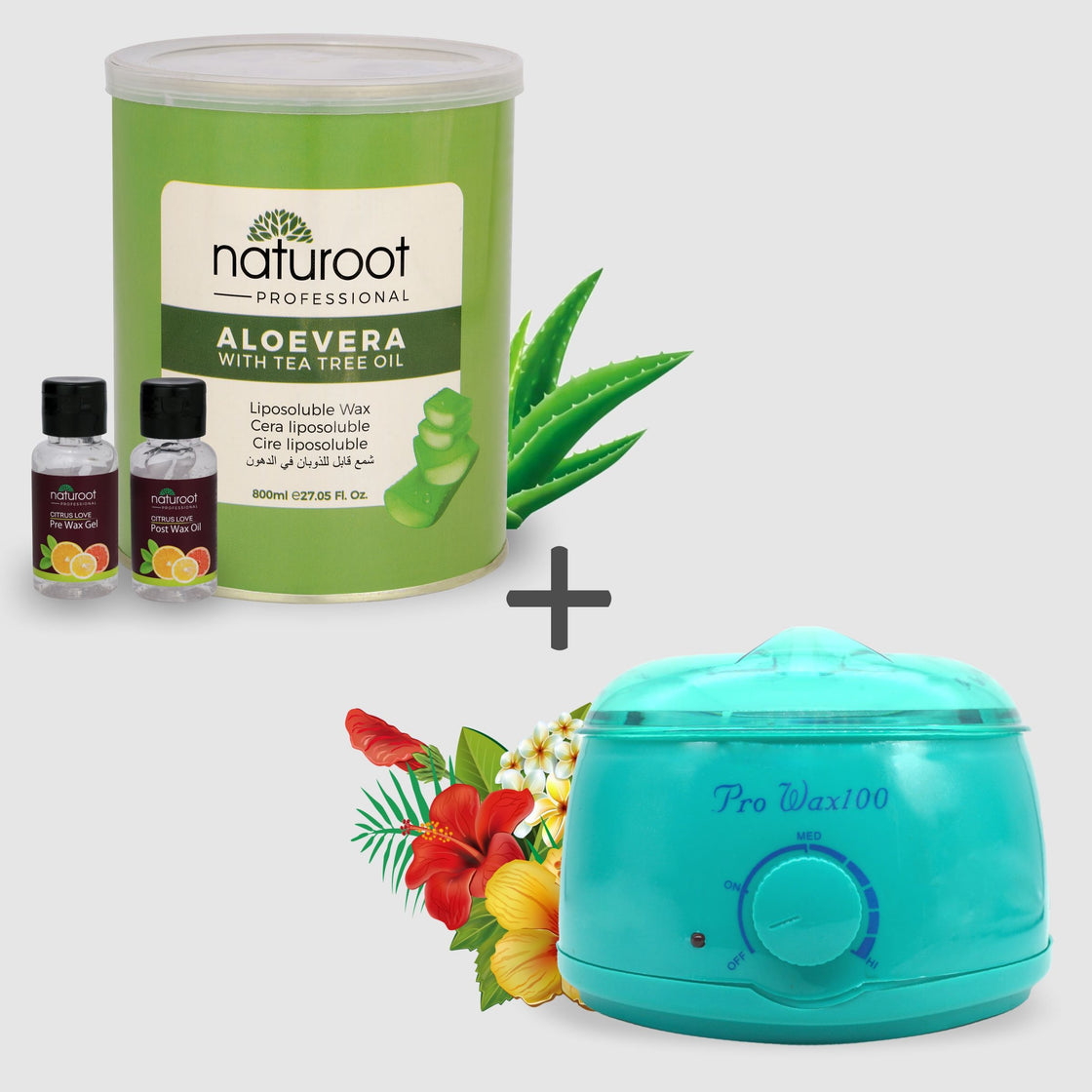 Aloevera Liposoluble Wax with Heater