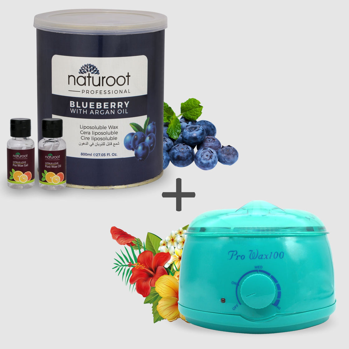 Blueberry Liposoluble Wax with Heater