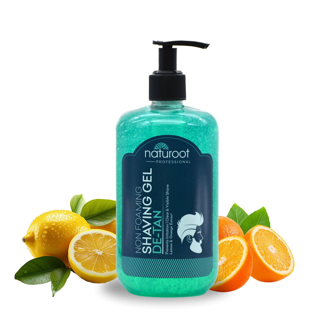 De-Tan Non-Foaming Shaving Gel with Beard Growth Oil