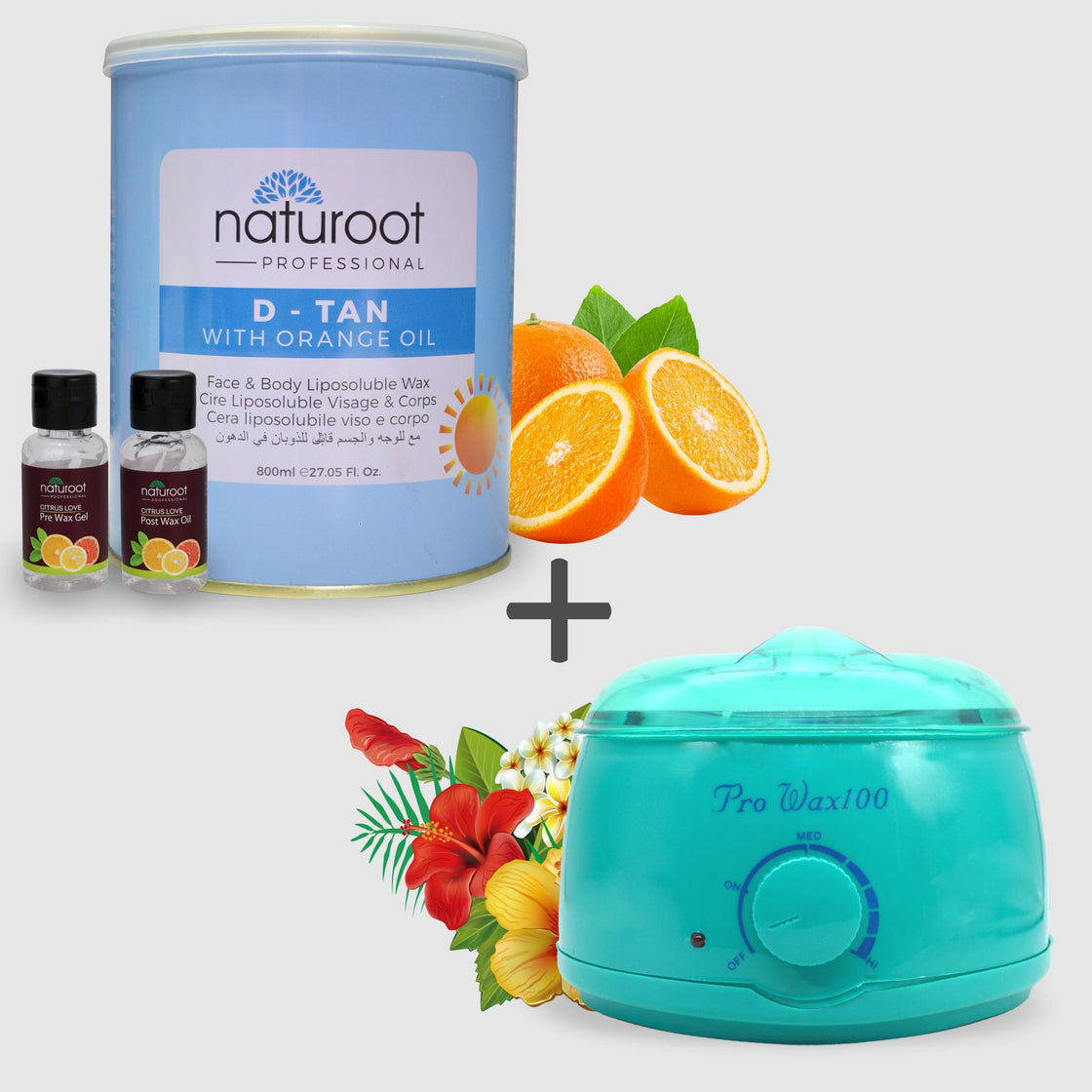 De-Tan Liposoluble Wax with Heater