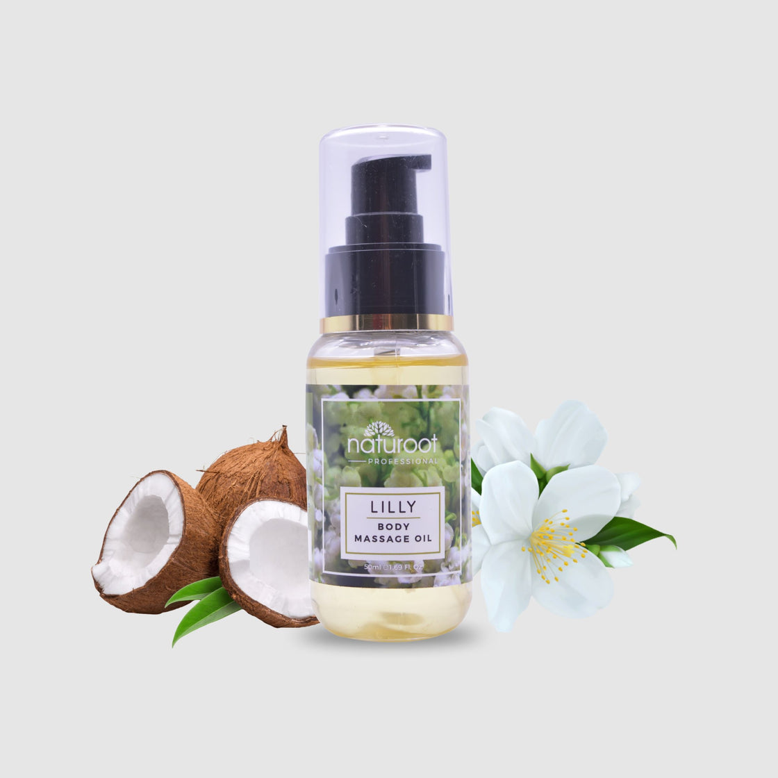 Lily Body Massage Oil