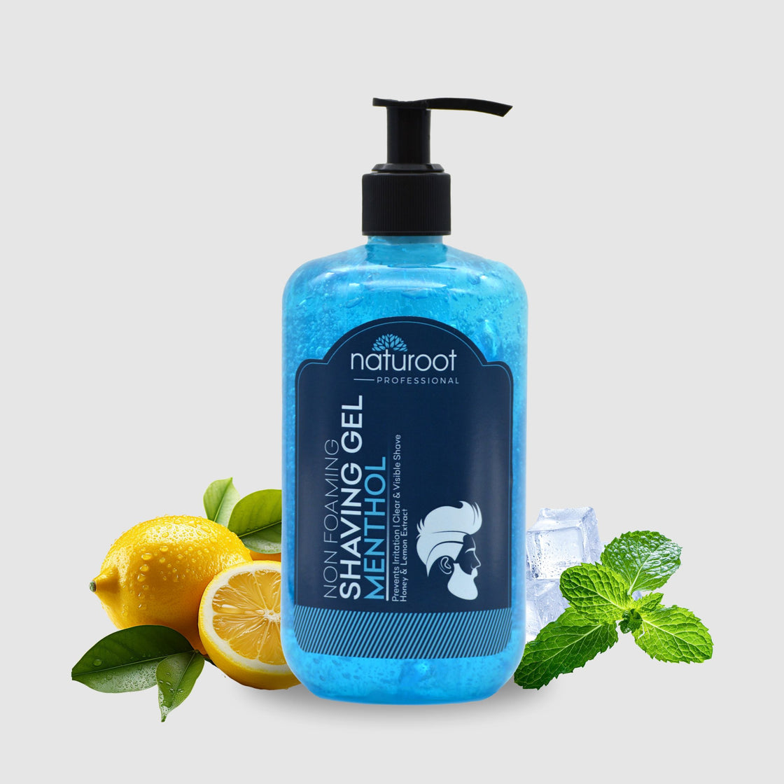 Menthol Non-Foaming Shaving Gel for Men