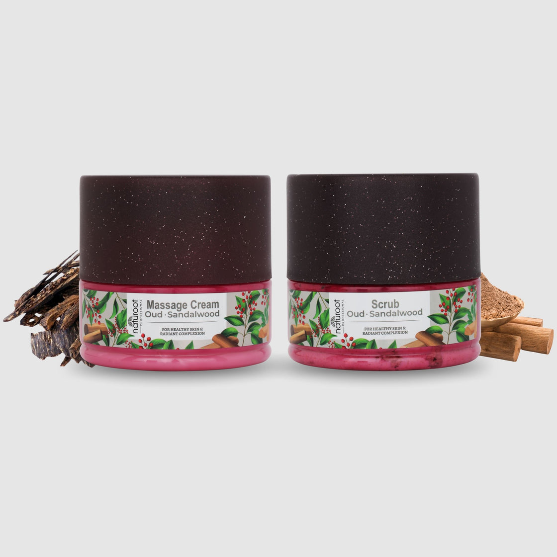 Arebian Oud Massage Cream and Scrub