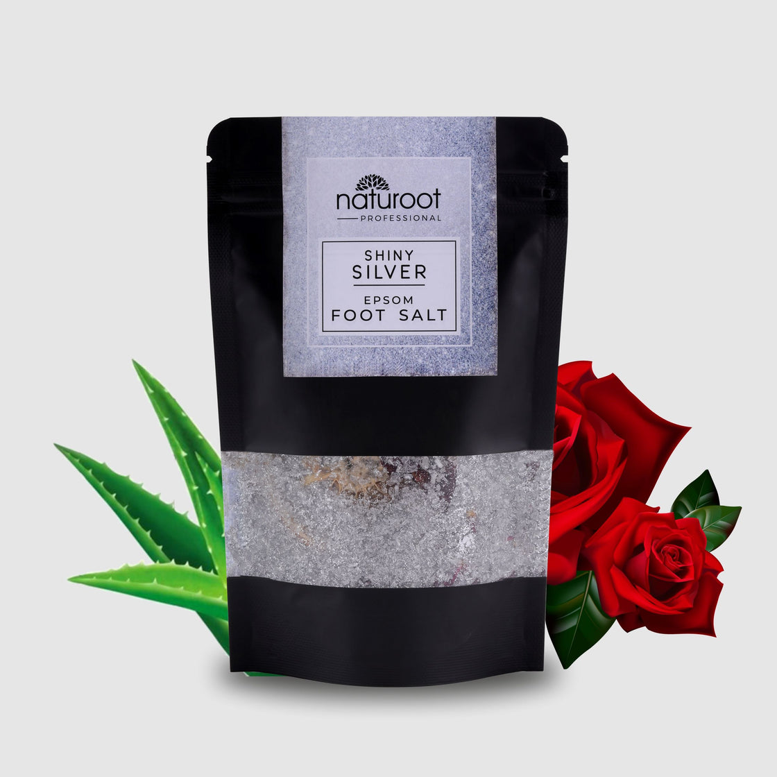 Shiny Silver Foot Salt