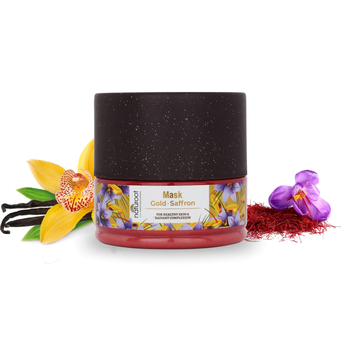 Sparkling Gold Massage Cream with Scrub, Gel and Mask