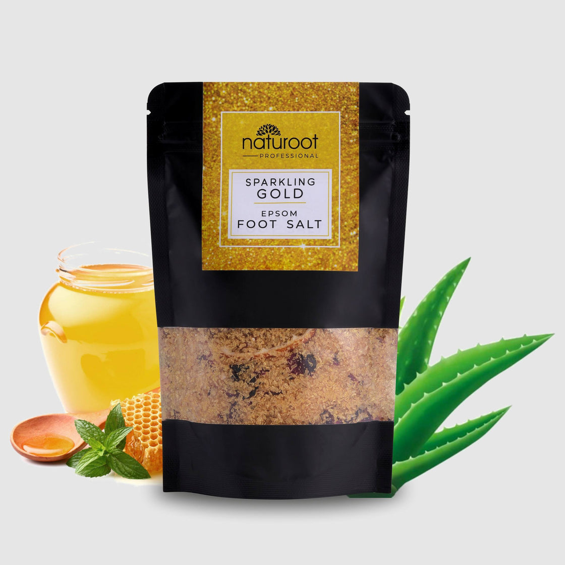 Sparkling Gold Foot Salt