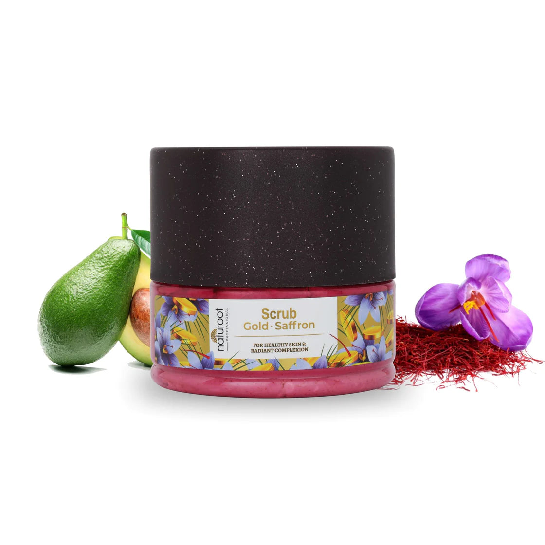 Sparkling Gold Massage Cream with Scrub, Gel and Mask