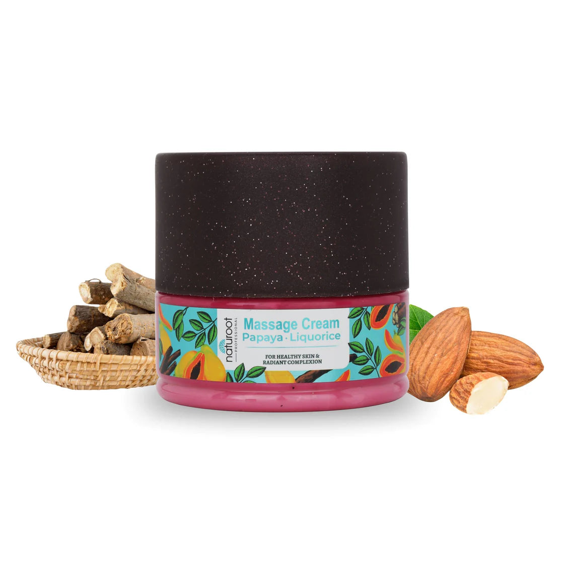 Whitening Glow Massage Cream with Floral Cleansing Lotion